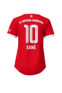 Fotbalové Dres Bayern Munich Leroy Sane #10 Dámské Domácí Oblečení 2022-23 Krátký Rukáv